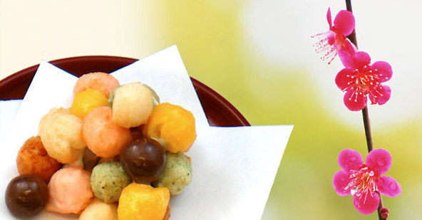 越後のひなあられあられ・おせんべい商品紹介越後製菓株式会社