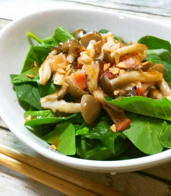 オリーブオイルでお店の味に！きのこサラダの簡単レシピ