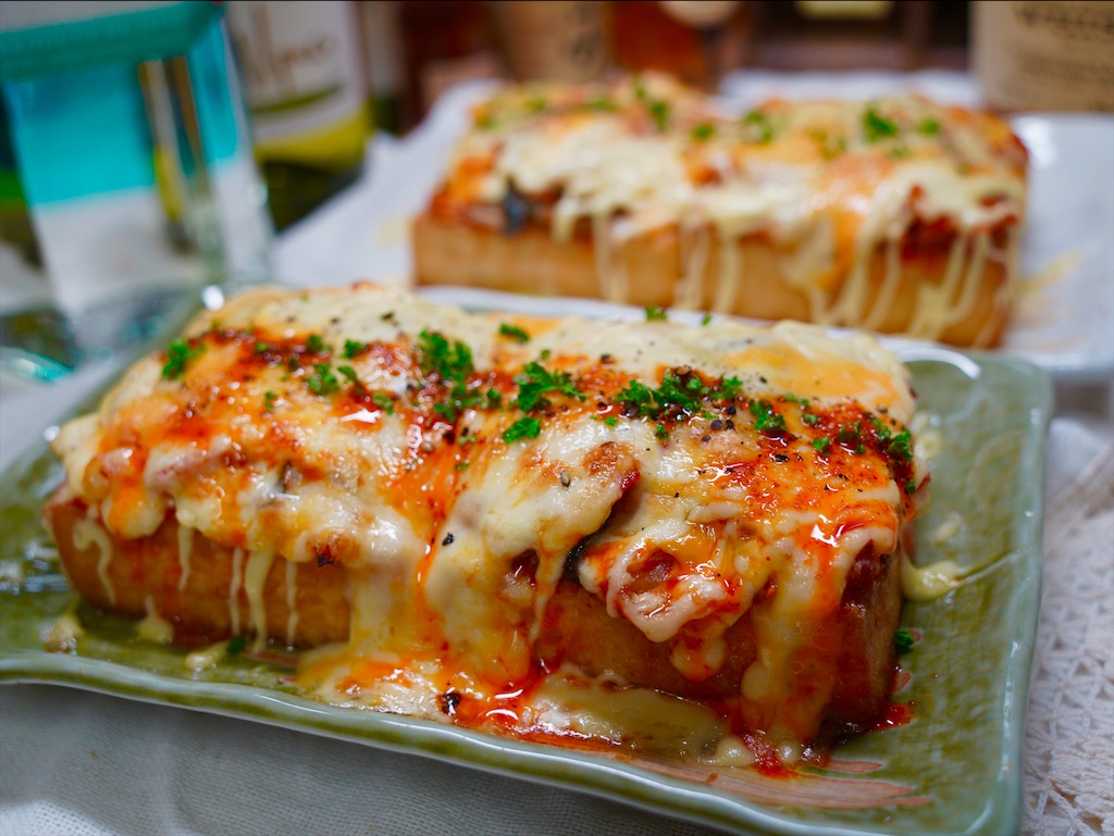 トースターde厚揚げのクリームチーズ焼き☆