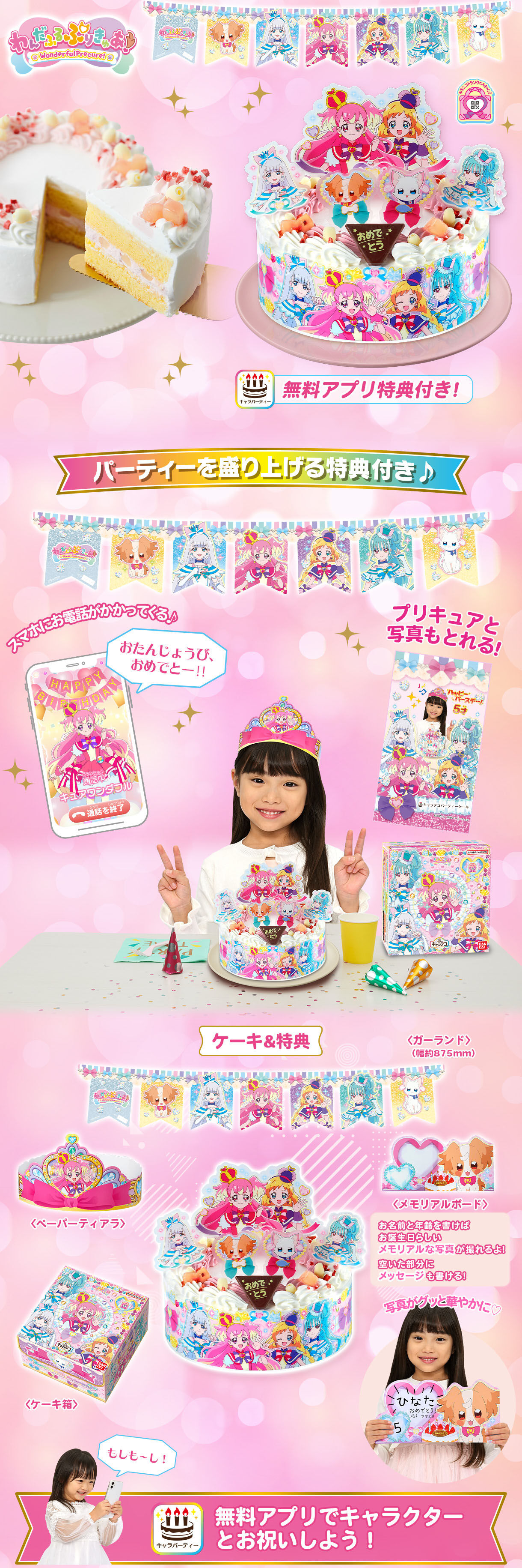 プリキュアのクリスマスケーキ イオンかイトーヨーカドーはどっちがいい？2020