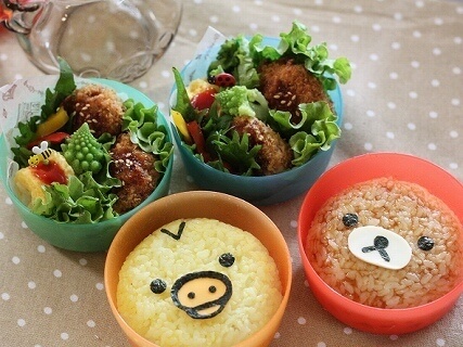 mojokamojoka:キャラ弁＊リラックマ弁当