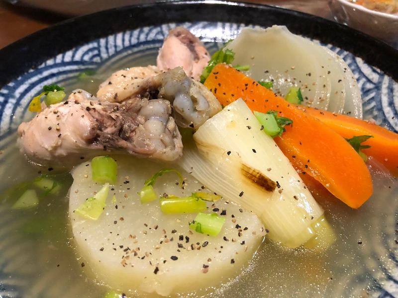 レシピ 手羽元と長芋の和風ポトフ 金運、根気、人間関係運アップ！薬膳ってなぁに？egaoyakuzenのブログ