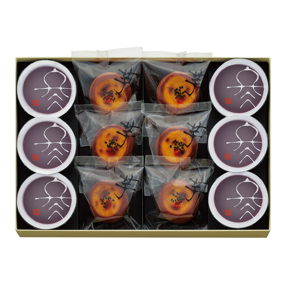 たねや 福寿芋x5個 栗饅頭x5個 斗升最中x5個 詰合せ レビュー 口コミカフェオレをのみながら