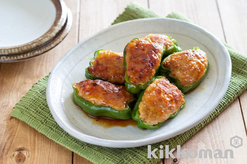 ピーマンの肉詰めの冷凍保存 焼いてから冷凍でおいしさ長持ち！ほほえみごはん-冷凍で食を豊かに-ニチレイフーズ