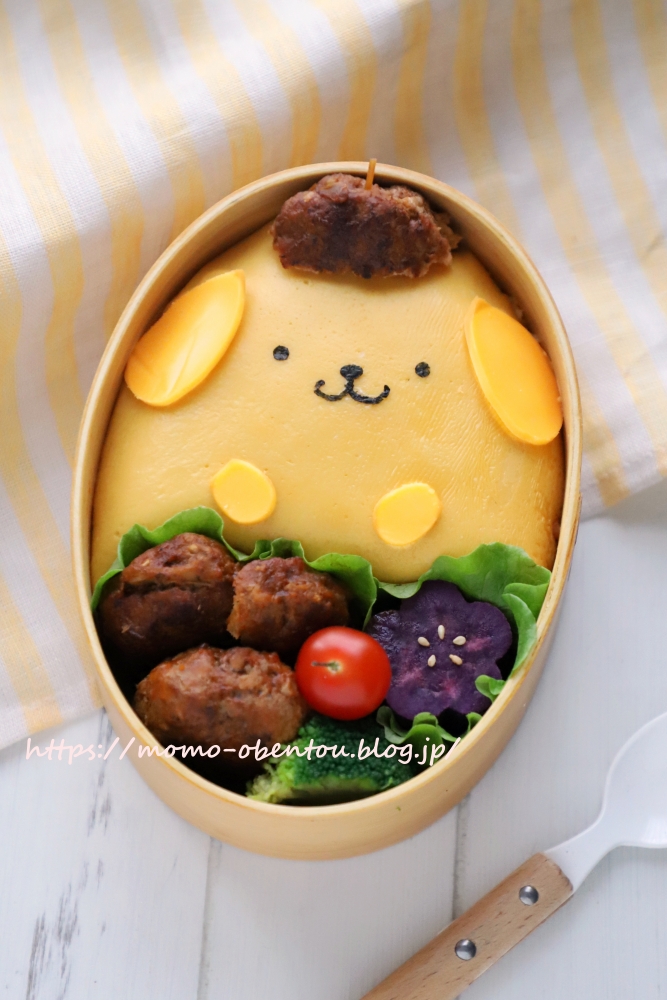 簡単♪ひよこオムライス弁当 : かわいいおべんとう