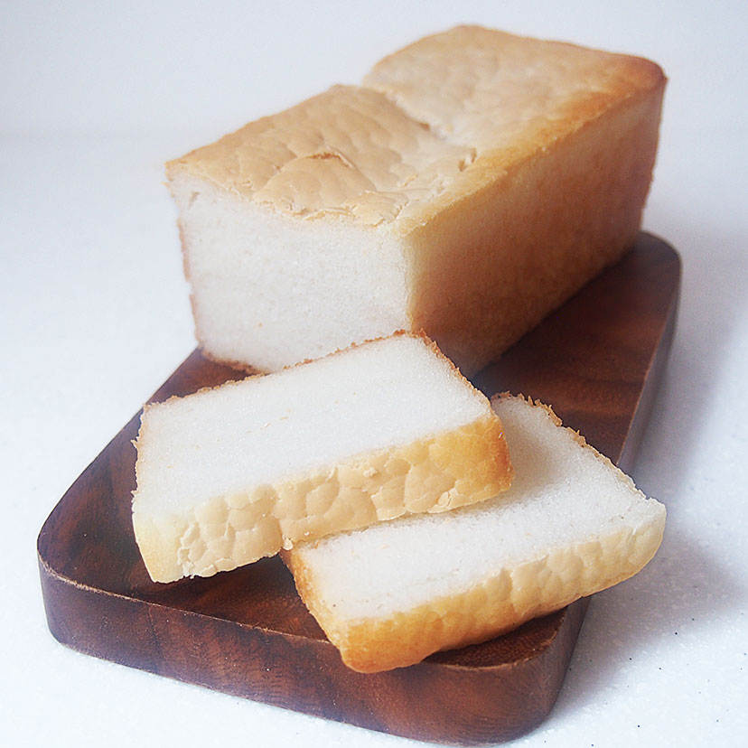 ２時間あれば出来る！もっちもち米粉角食パン 1斤