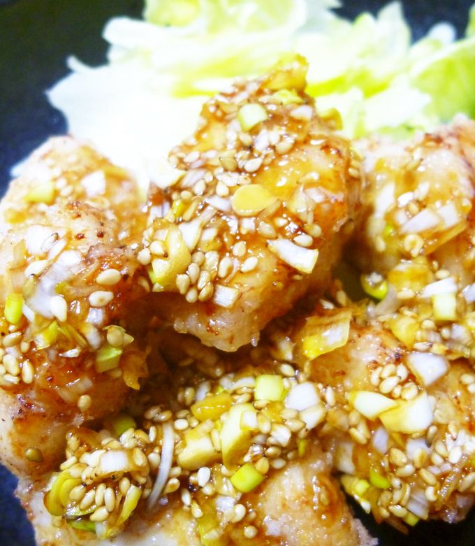 揚げ焼きで簡単！鶏むね肉の油淋鶏 ユーリンチー
