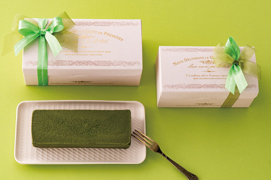 バレンタイン テリーヌショコラ カット ラッピングラッピング富澤商店