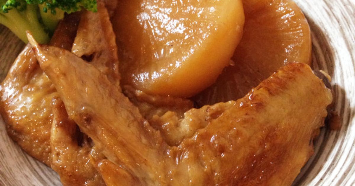 鶏手羽元と卵と大根のバルサミコ酢醤油煮を愛してる材料・100g49円 税抜き の手羽元 ・卵 ・大根 ・ニンニク ・バルサミコ酢 ・醤油・みりん ・日本酒 ・三温糖 ・水 このメンツをバルサミるこぽ 動くLINEスタンプ＆絵文字と漫画とみんなのフォトギャラリーと