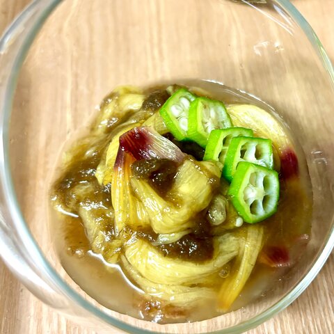 おんがめし レシピ とろろ昆布とオクラの冷やし汁 - 遠賀町公式ホームページ