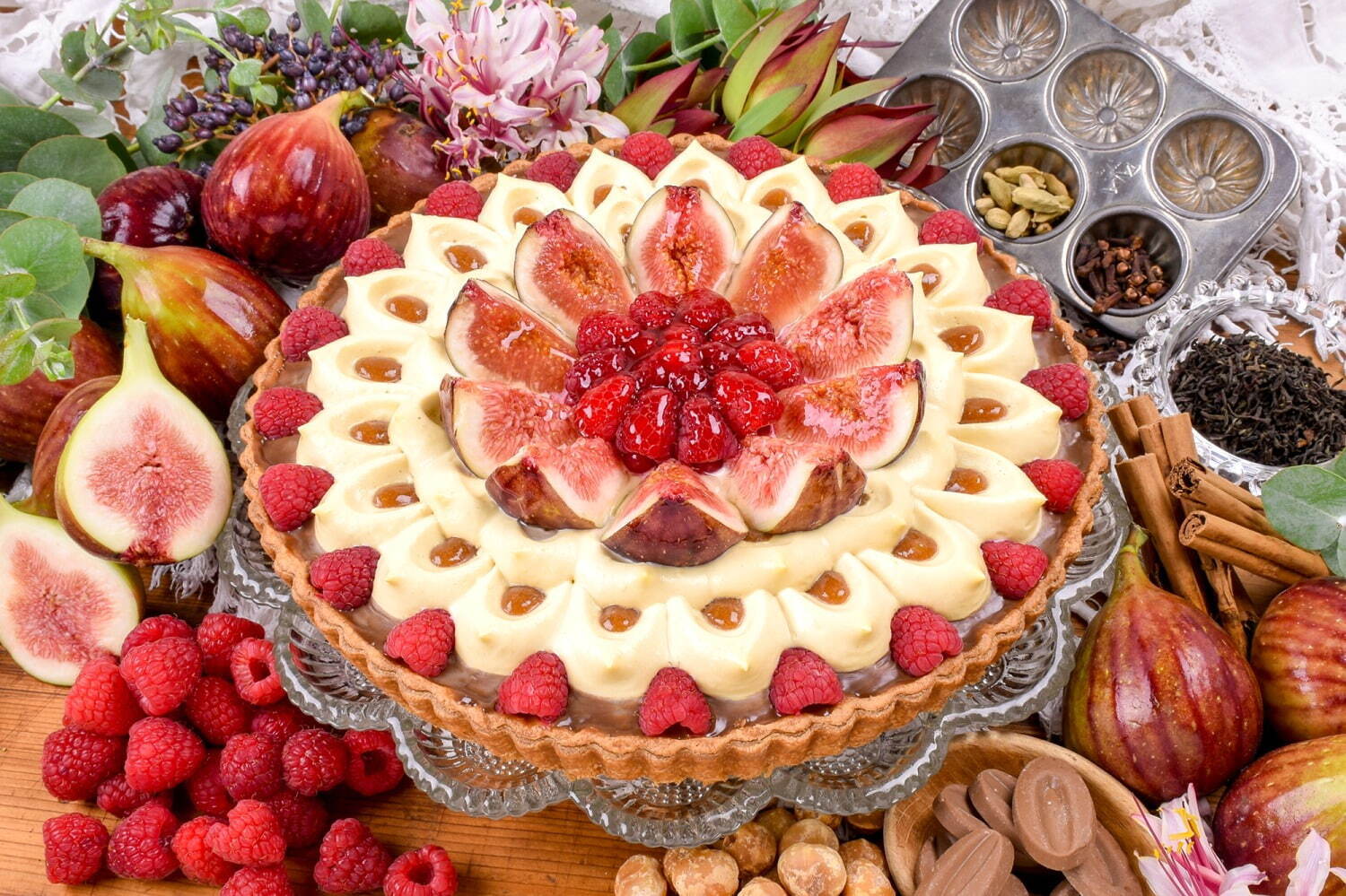 いちじく紅茶タルト♪ レシピ・作り方 by えセレブの食卓♪ - 楽天レシピ