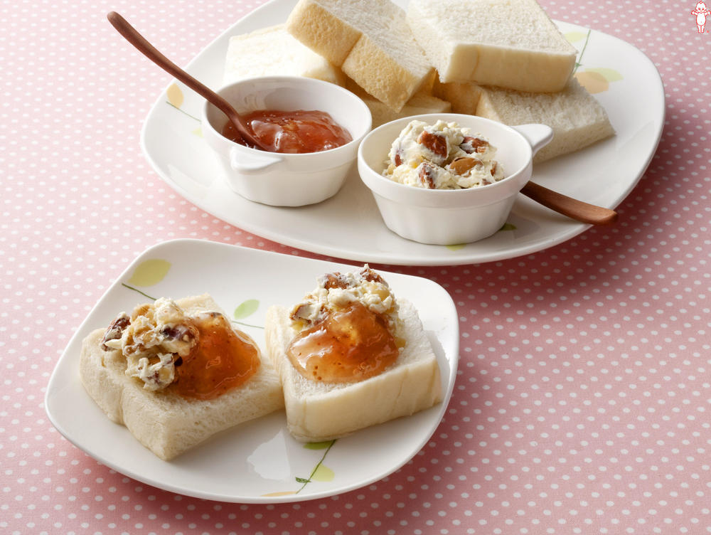 クリームチーズ＆ドライフルーツのカナッペ - 伯方塩業株式会社