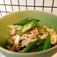 さっぱり飽きないおいしさ♪ オクラのおひたし