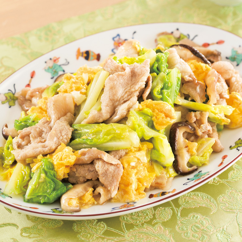 キャベツと豚ひき肉の卵とじ ^^レシピ・作り方 by こころママ - 楽天レシピ