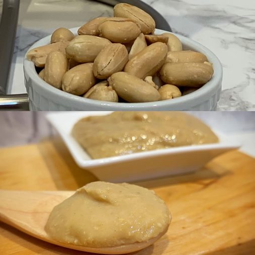 材料ひとつだけ！自家製ピーナッツバタ