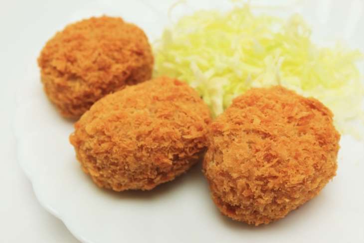 揚げないカボチャコロッケ