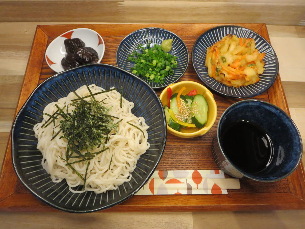 ざるそば 献立TikTok