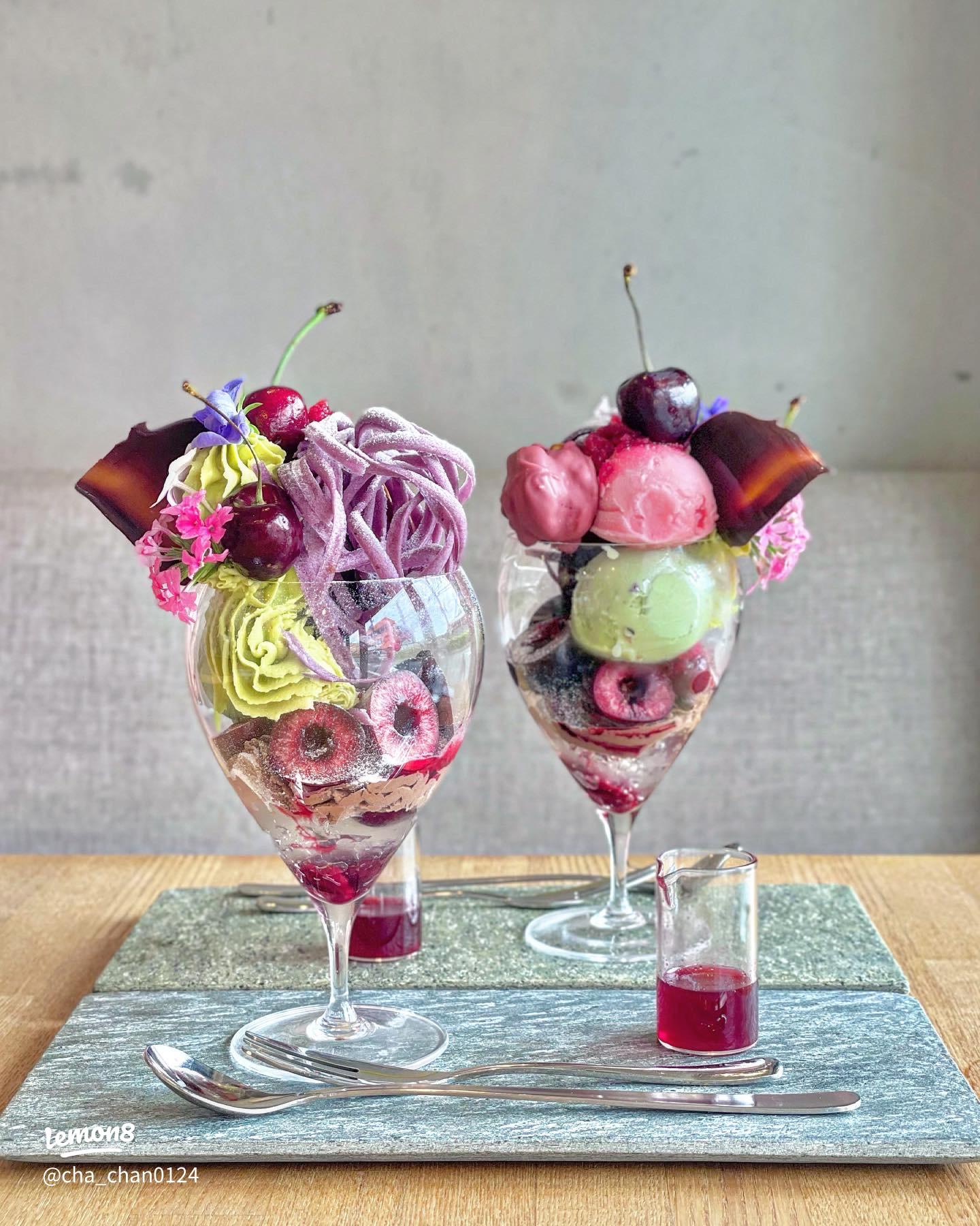 大阪 お祝いプレート パフェTikTok