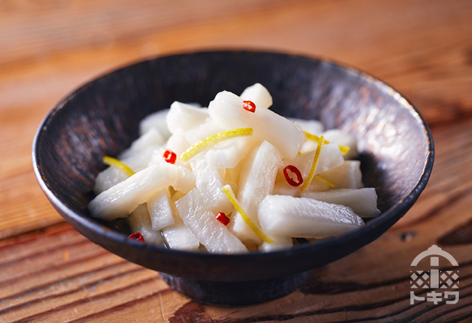 ポリポリが止まらない！大根の甘酢漬けの作り方│soraironote