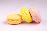 粉糖＆乾燥不要・天然色フルーツ味マカロン