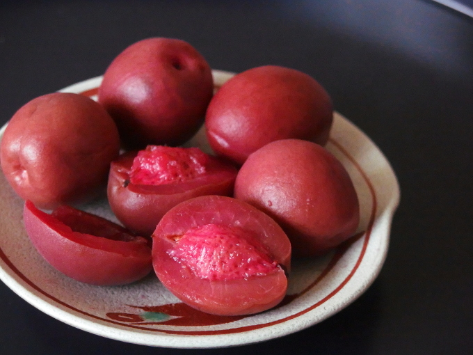 赤紫蘇入れるタイミング唐人屋