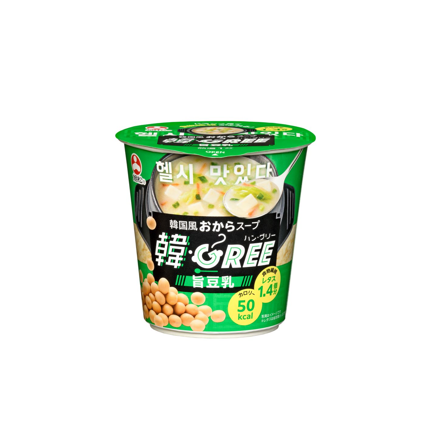 中華風豆腐豆乳スープ