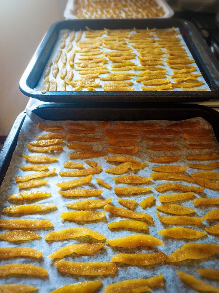 １年日持ちするおいしいオレンジピールを作りましたとこかしこのお菓子作りの日々 ～セカンドステージはお菓子作りとともに～～