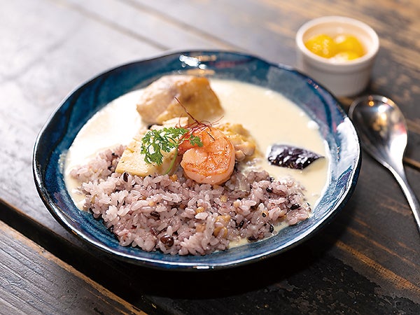 クリーミーで食べやすい♪豆乳グリーンカレーCafe of Ann