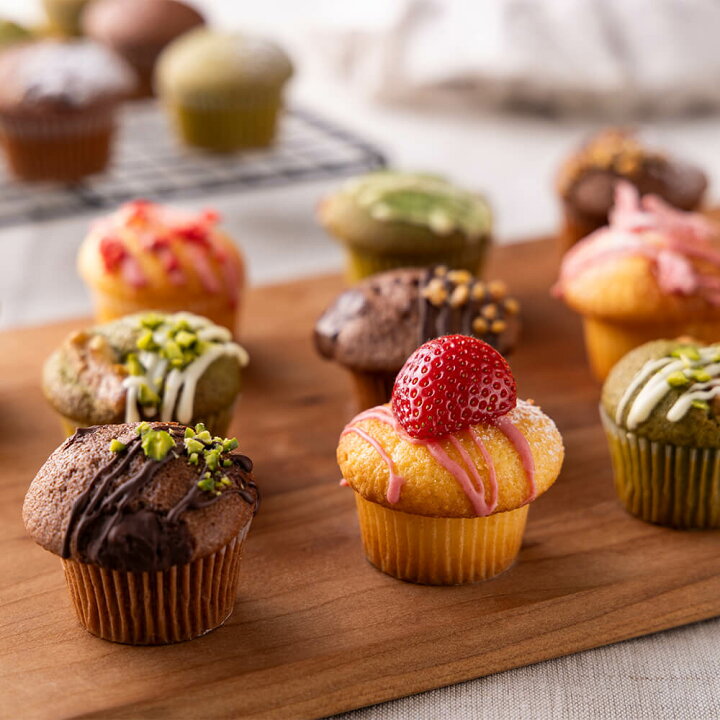 初心者でも簡単♪デコレーションカップケーキ