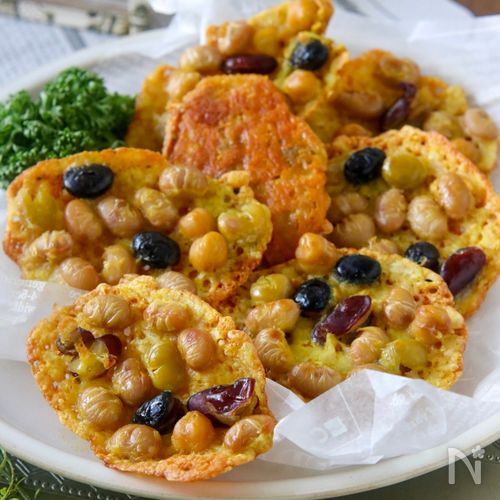 おやつにも！おつまみにも！ カレーチーズガレットレトルトカレーのレシピボンカレー公式サイト