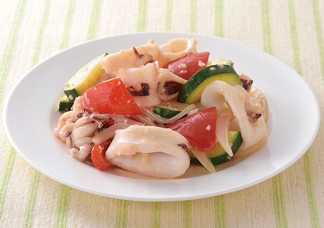 いかとにんにくの芽のわた炒め by 平井淑子さん のレシピ・作り方 簡単＆時短- レタスクラブ