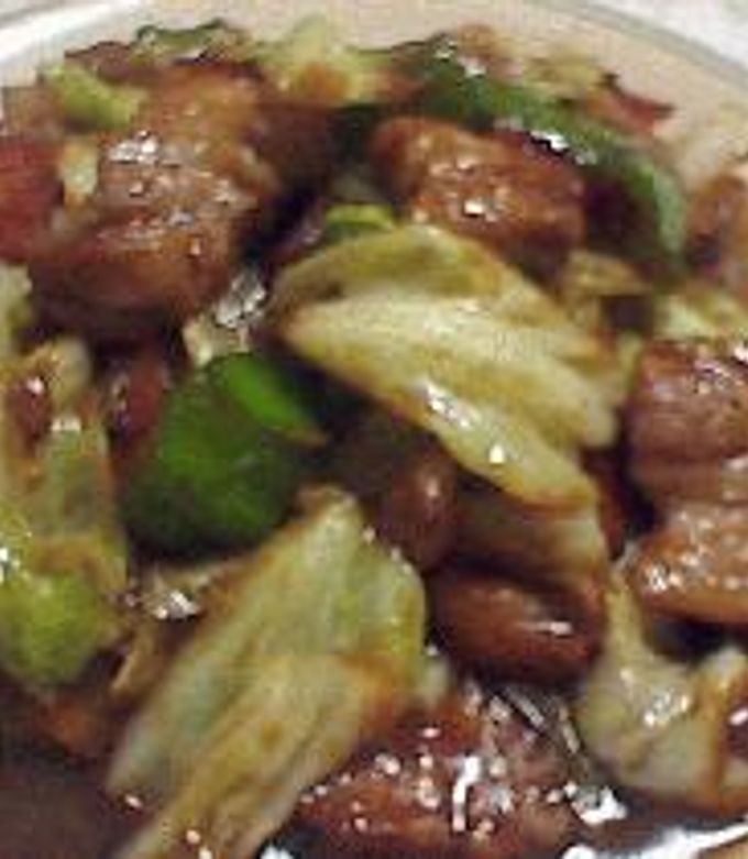 回鍋肉 ホイコーロー 』 美味しかったけど反省点が・ ^^;: マイホームクッキングダイアリ