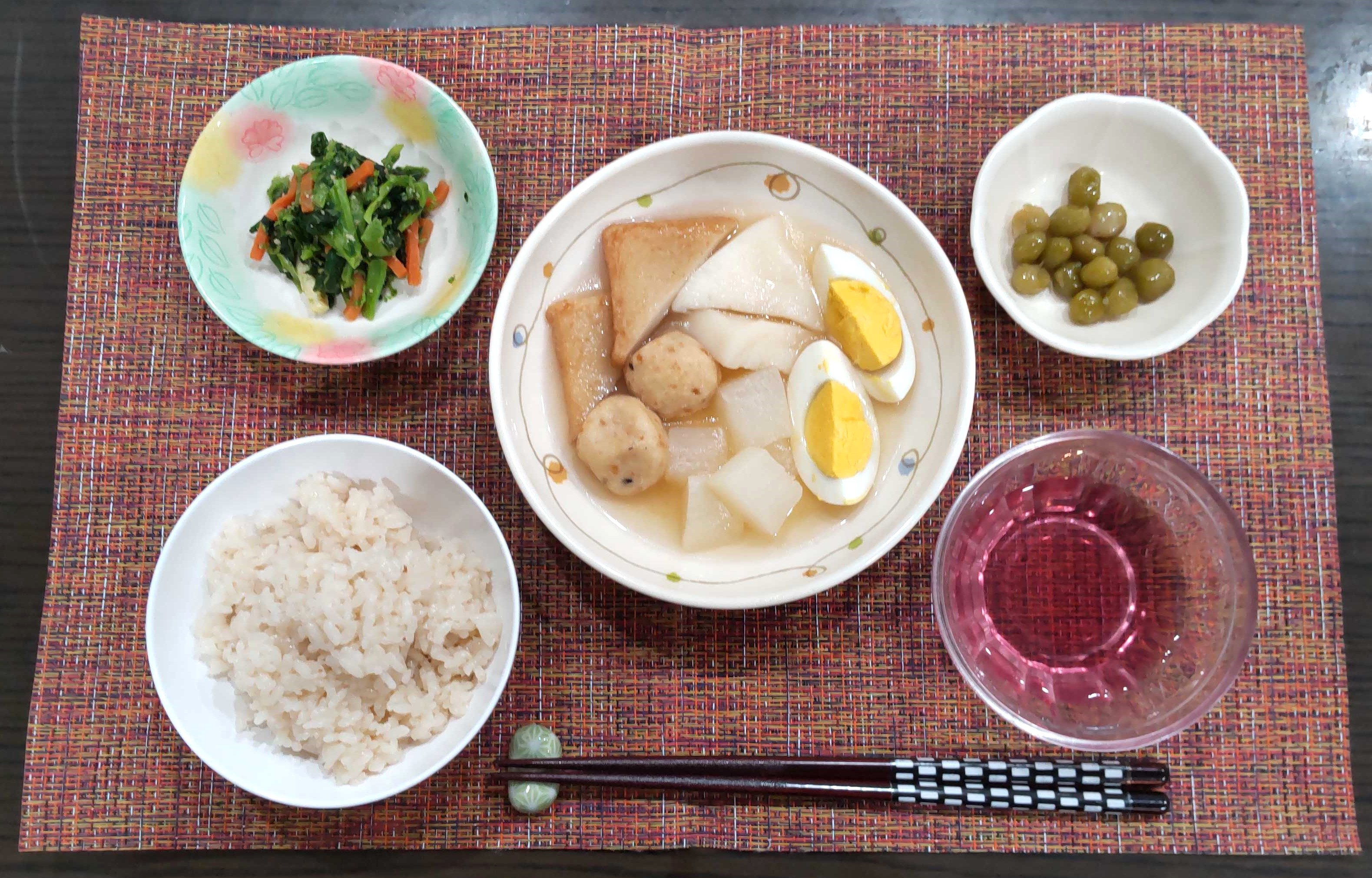 冷めてもおいしい夏野菜おでん