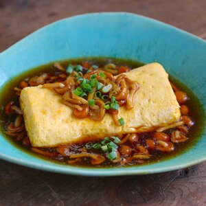 なめこと卵のとろとろスープ