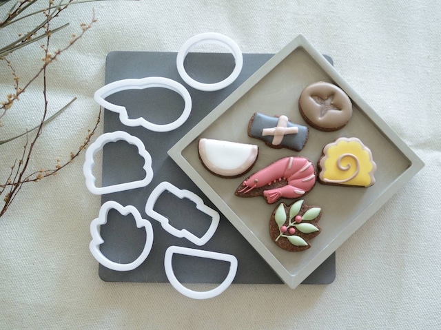 おせちmini①クッキーカッター cookie cuttermgodis
