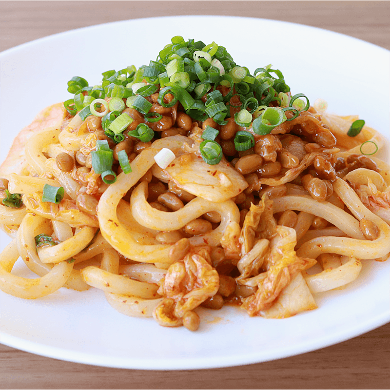 あっさり旨い！塩糀焼きうどん