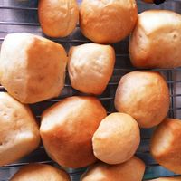 ふんわりしっとり シンプルなテーブルロール 牛乳と卵でリッチに- やまの雑記帳