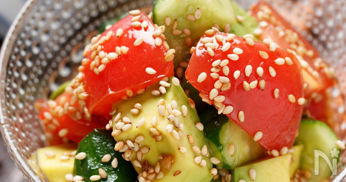 基本からアレンジまで！思わずつくりたくなる「トマト アボカド キュウリ -マヨネーズ」のレシピ集クックパッド