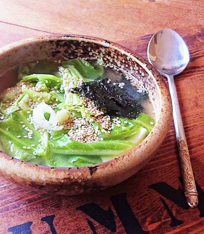 じゃがいもと豚の韓国風スープ