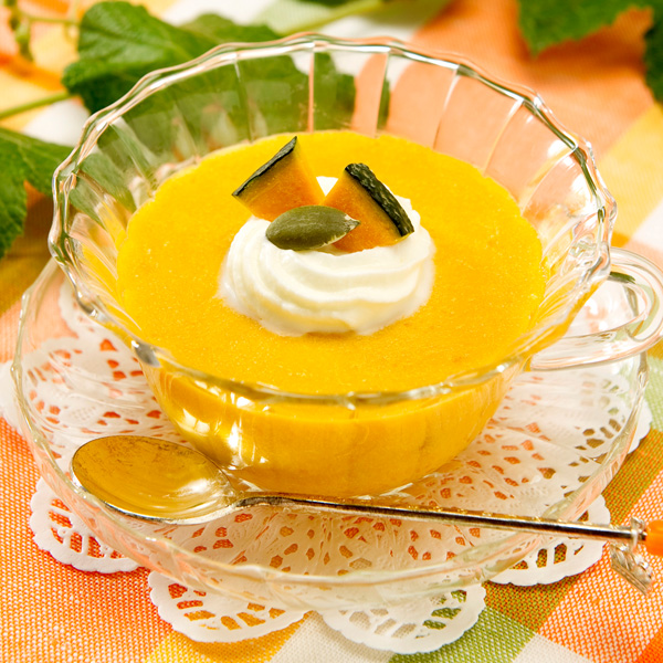 かぼちゃムース 濃厚なかぼちゃの甘さとほんのりスパイシーな香り - YouTube