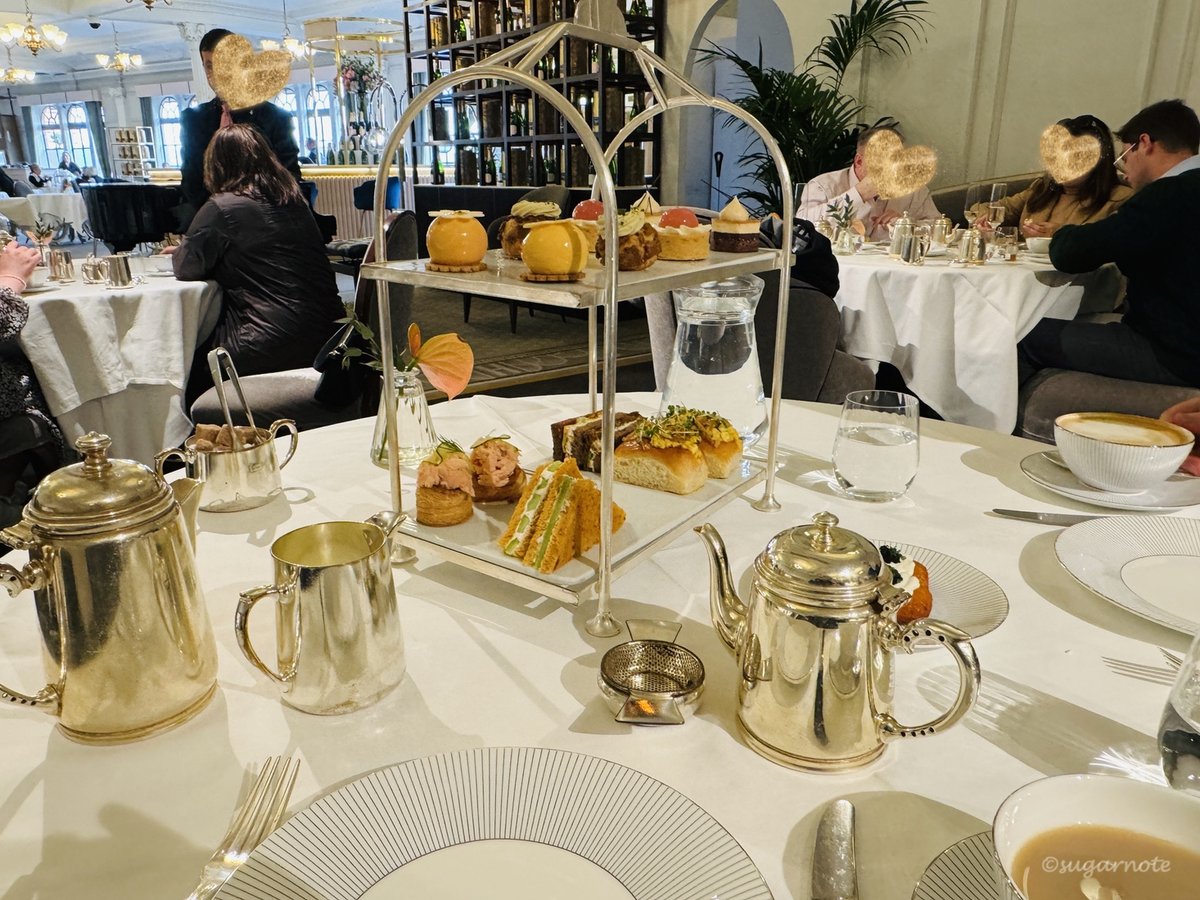 そとめしクリップ スイーツ部: 銀座三越 ハロッズ・ザ・プランテーションルームスのアフタヌーンティ