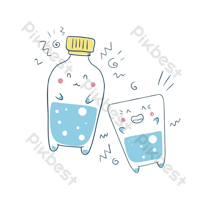 牛乳瓶のイラスト235397363 毎月1点無料 フリー のストックフォト イメージマート