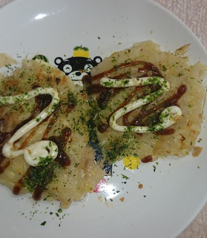 お好み焼きだよ 山芋なかったから 蓮根だよ ヲルカSnapdish スナップディッシュID:1mOTKa