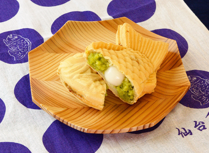 仙台『甘仙堂』ずんだ饅頭。ずんだあんが美味しい一口サイズのお饅頭です。 - お菓子を巡る暮らしの雑記帖