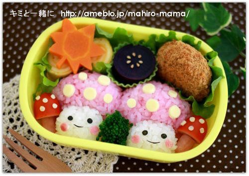 ☆キャラ弁☆マリオシリーズ☆スーパースター＆スーパーキノコのお弁当☆ - ＊＊chara-ben＊＊ ～おべんとうblog～