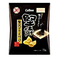 Amazonカルビー 堅あげポテト 鬼旨ブラックペッパー x1箱 12袋ヤマおつまみ・珍味 通販