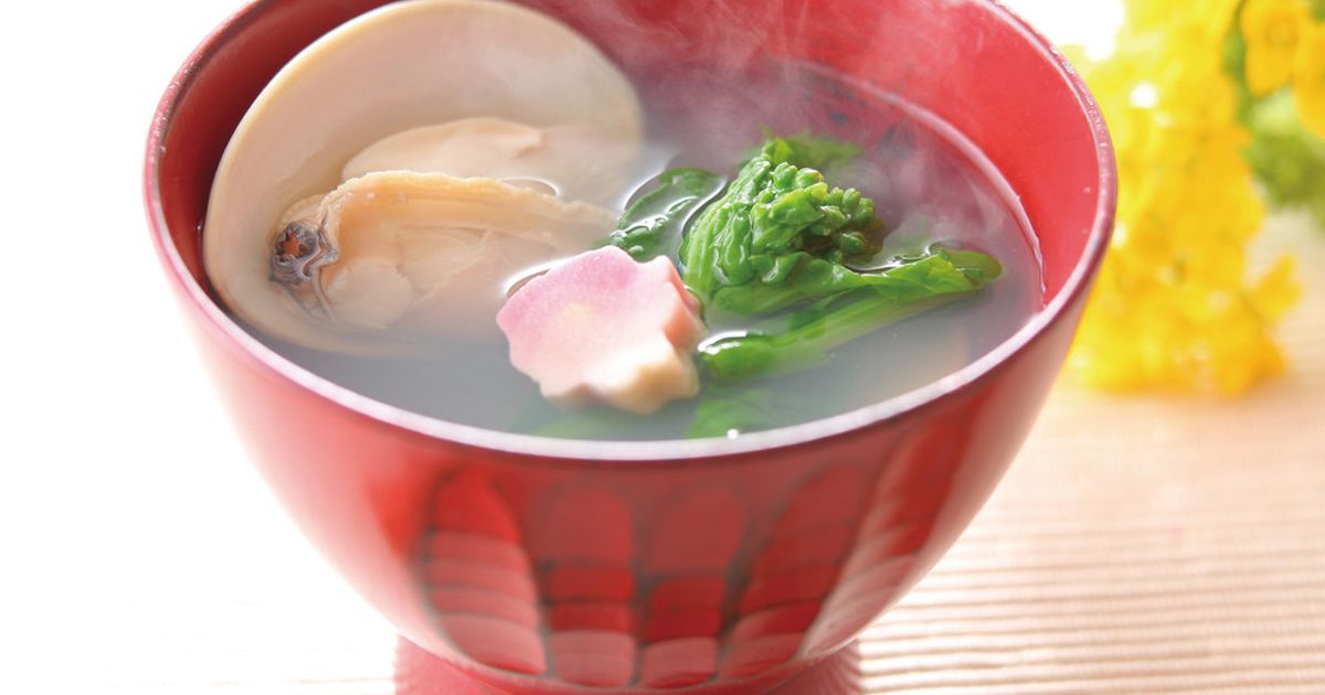 秋の椀物の献立３種 船場、酒かす、すまし汁献立四季報「春夏秋冬」味暦