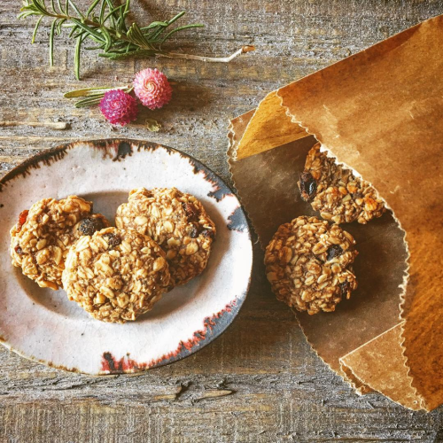 オートミールチョコバナナクッキ