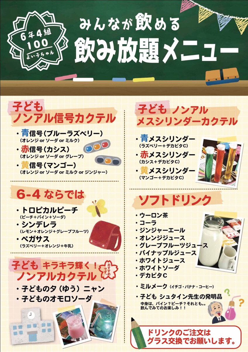 ドリンクメニュー – 贔屓屋