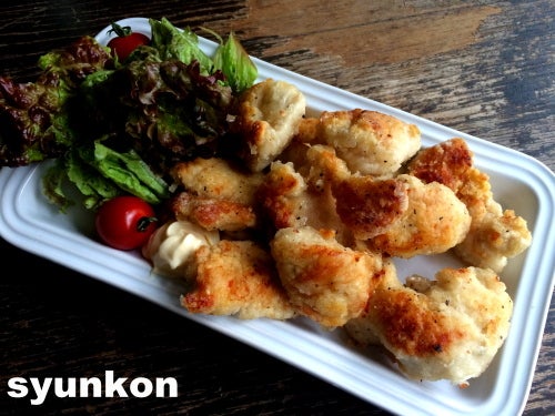 鶏むね肉でみぞれチキン ﻿ ﻿ ﻿ ﻿ ﻿ 今回はみんな大好き﻿ 山本ゆりさん @yamamoto0507 の﻿ 簡単レシピを作りました♪﻿ ﻿ ﻿﻿ むね肉だけどしっとりやわらか💕﻿ 味付けもシンプルだけど﻿ めちゃくちゃ美味しいです!﻿ ﻿ ﻿ 子供たちがめっちゃ食べたので﻿大人の分が少なく